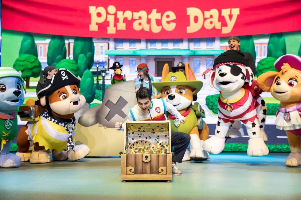 “PAW Patrol Live! The Great Pirate Adventure” runs Feb. 9 through Feb. 11 at Orleans Arena. ...
