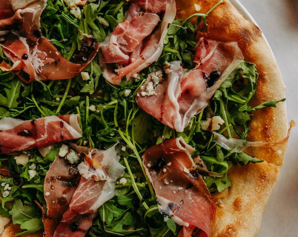 Trattoria Reggiano in Summerlin, west of Las Vegas, is offering 50 perecent off all pizzas, lik ...