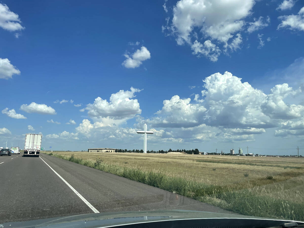 “I am in Texas, which is followed by more Texas, which is followed by still more Texas. A mas ...