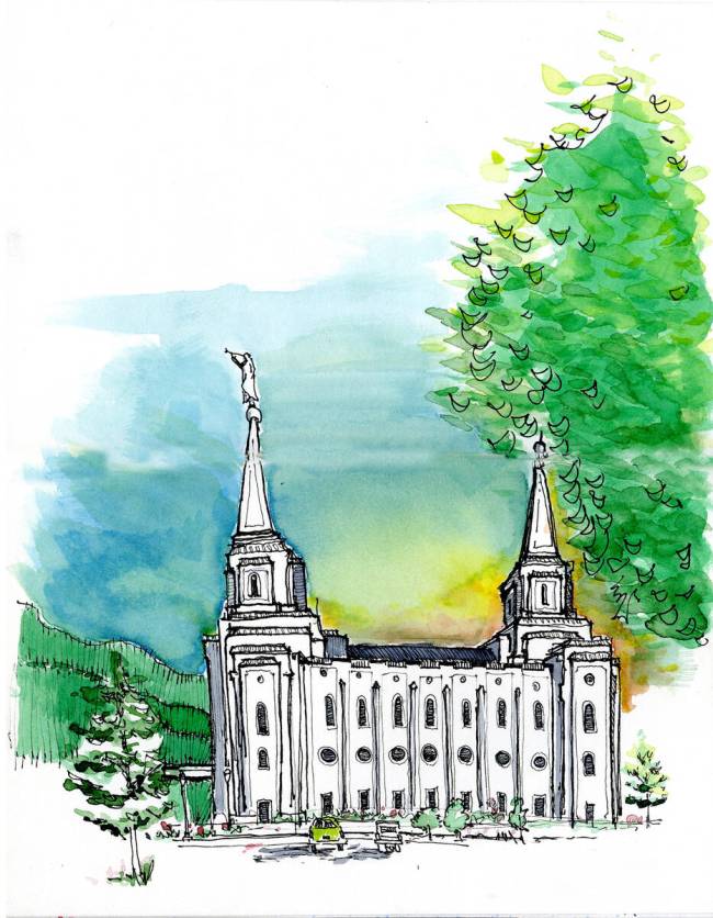 Brigham City Temple of Jesus Christ of Latter-day Saints. (Eric M. Roberts)