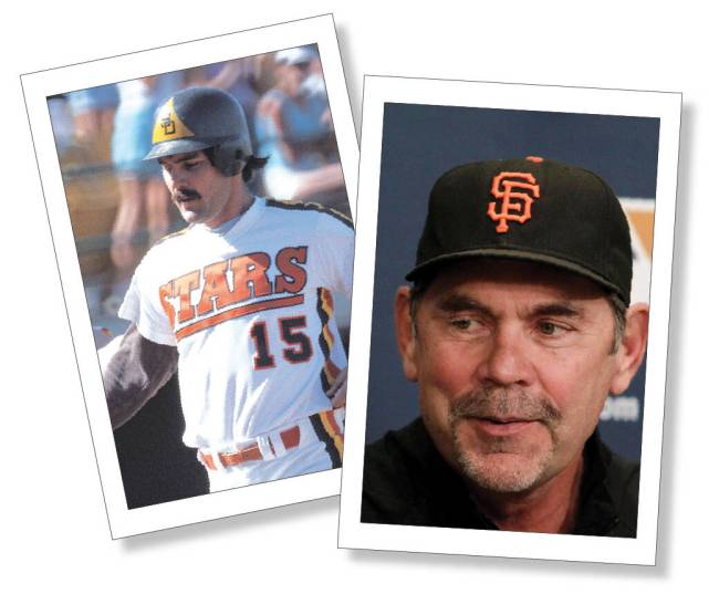Bruce Bochy, a fan favorite with the Stars, later made his mark winning three World Series as m ...