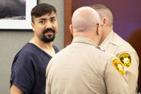 Mohammed Mesmarian, who faces arson and terrorism charges, appears in court for a competency he ...