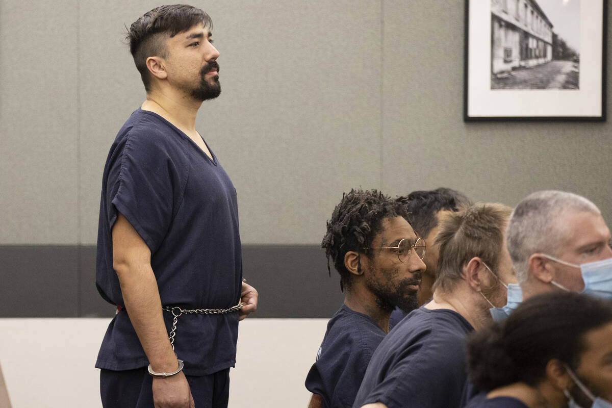 Mohammed Mesmarian, who faces arson and terrorism charges, appears in court for a competency he ...