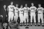 REMEMBER WHEN: Dodgers take over Sands with Joey Bishop — PHOTOS