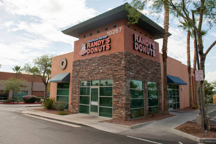 The new Randy' Donuts location on West Charleston Boulevard in the Summerlin neighborhood of La ...