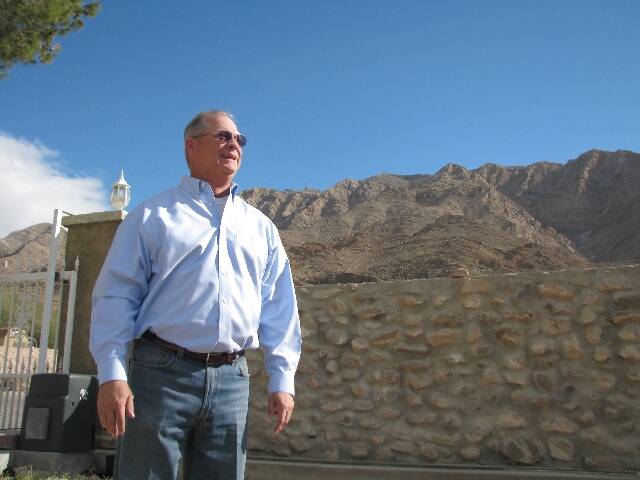 Chuck Muth has promoted naming a peak on Frenchman Mountain after President Ronald Reagan. (Fil ...