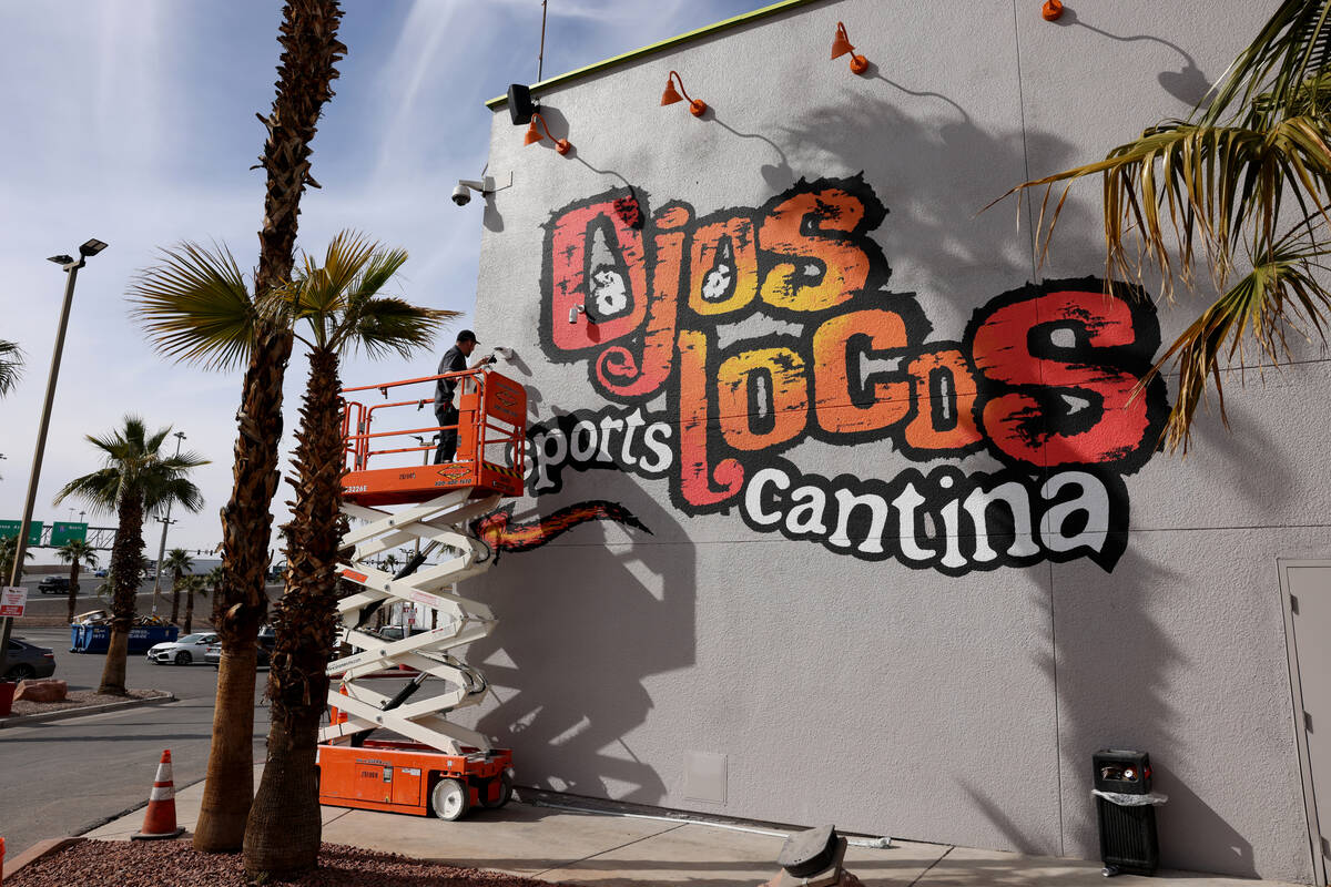 The new Ojos Locos Sports Cantina y Casino on Civic Center Drive near the Cheyenne Avenue and I ...