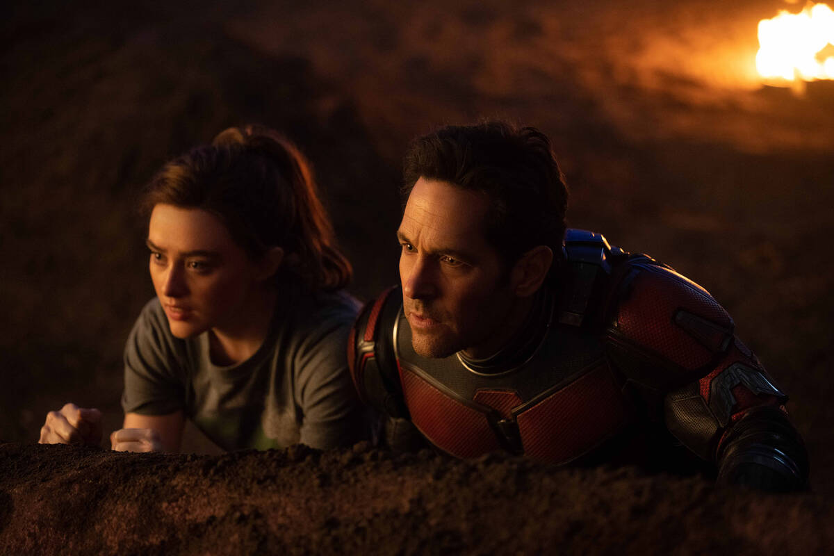 Paul Rudd and Kathryn Newton in "Ant-Man and the Wasp: Quantumania" (Marvel Studios)