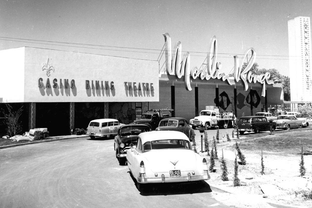 The Moulin Rouge hotel-casino is shown in 1955 in Las Vegas. (Courtesy Nevada State Museum & Hi ...