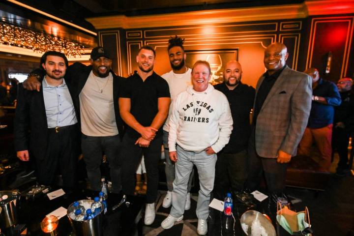 Eight Lounge owner Giuseppe Bravo, former Ravens star Ray Lewis, 49ers stars Nick Bosa and Fred ...