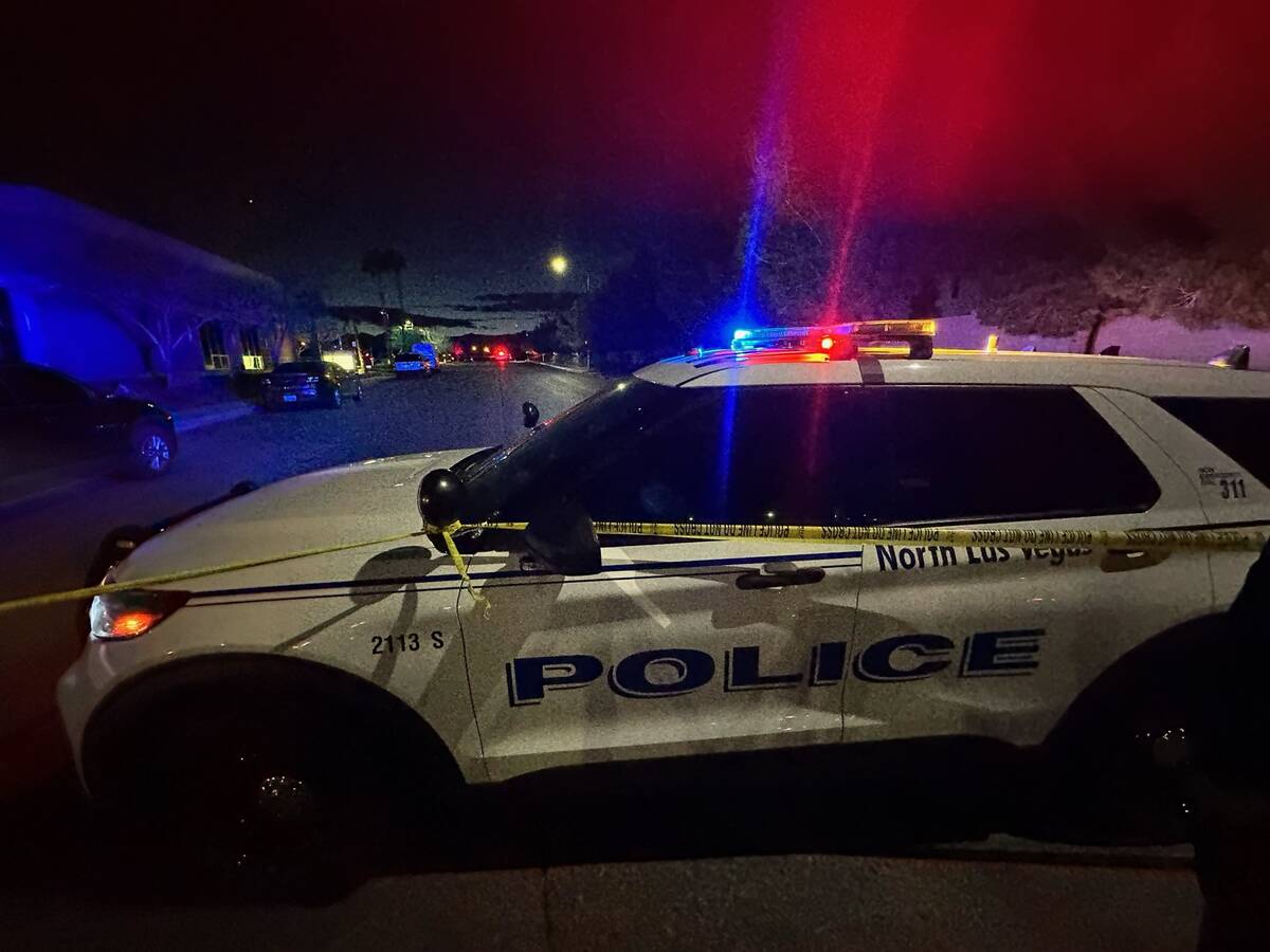 The North Las Vegas Police Department was investigating a shooting in the 1000 block of West Wa ...