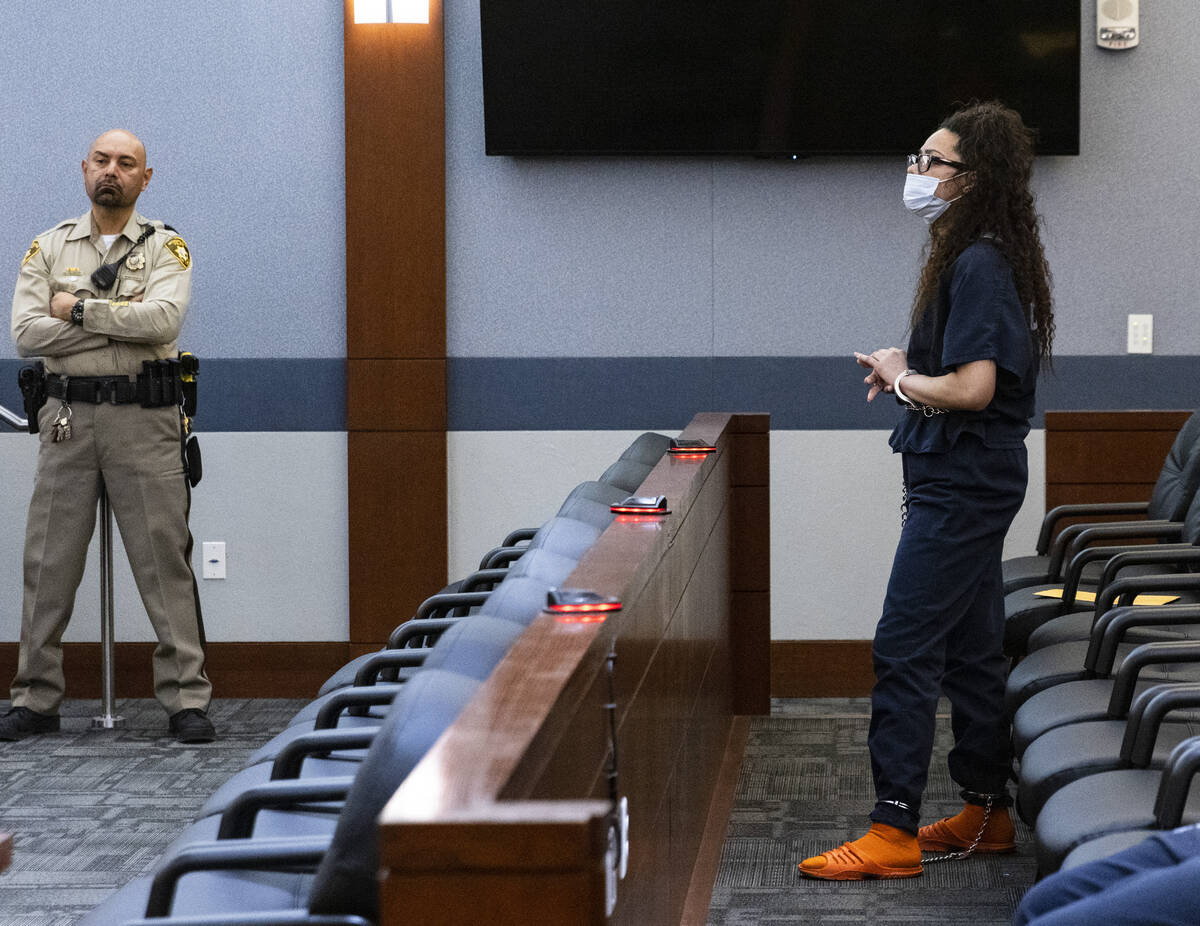 Patricia Atalig, who pleaded guilty to murder in the death of her stepson, appears in court dur ...