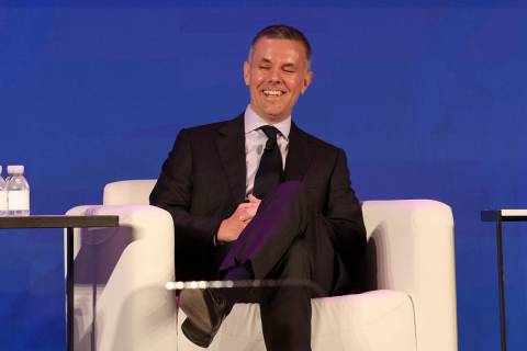 Craig Billings, CEO of Wynn Resorts Ltd., speaks at the Global Gaming Expo (G2E) at The Venetia ...