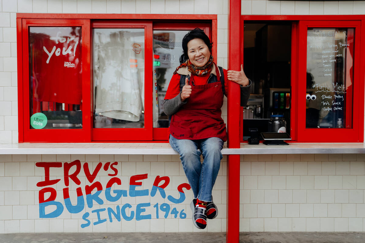 Sonia Hong of Irv's Burgers, which is planned for the Eat Your Heart Out food hall at the Duran ...