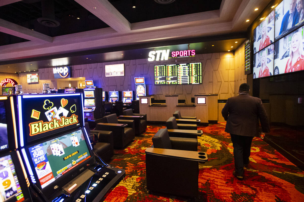 Jonathan Veltri, general manager at Wildfire Casino, slated to open this Friday, walks through ...