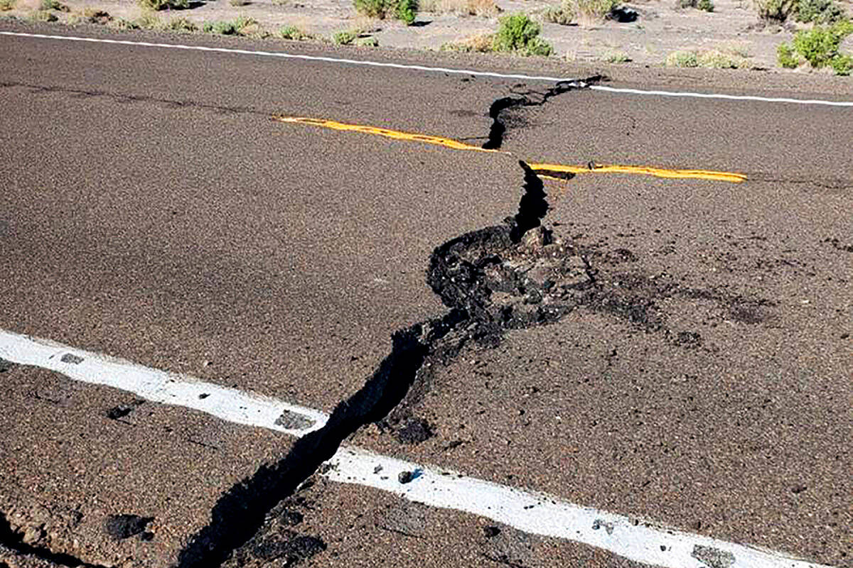 Largest earthquake in nevada history