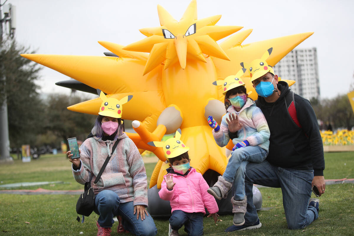 The “Pokémon Go Tour: Hoenn” visits Sunset Park on Friday, Feb. 17, and Saturday, Feb. 18, ...