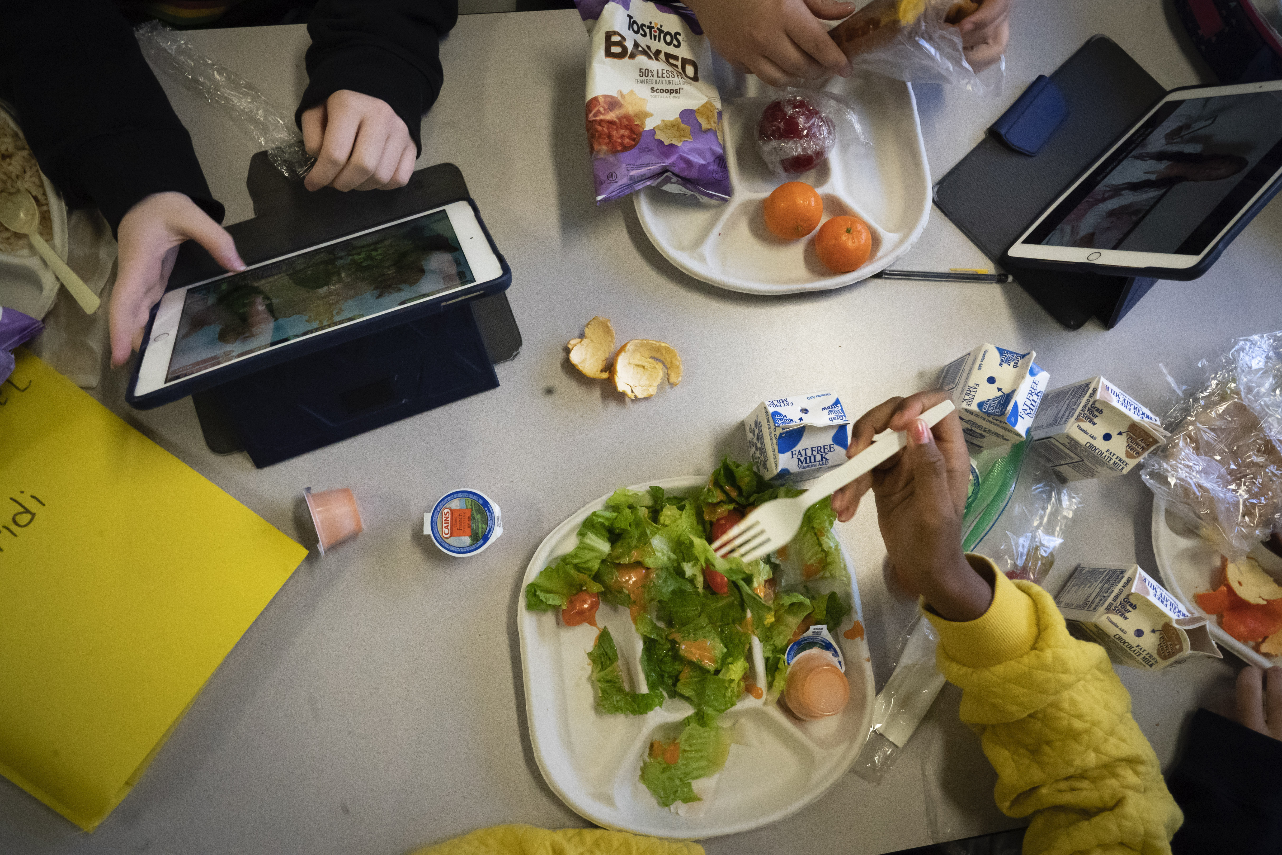 Makan siang sekolah yang lebih sehat dapat mengurangi obesitas, saran penelitian