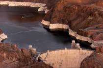 The water level at Lake Mead in 2002. That year was the driest year ever recorded on the Colora ...