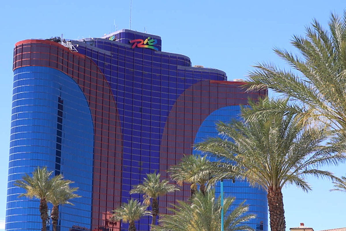 The exterior of the Rio hotel-casino seen in 2017 in Las Vegas. (Las Vegas Review-Journal)