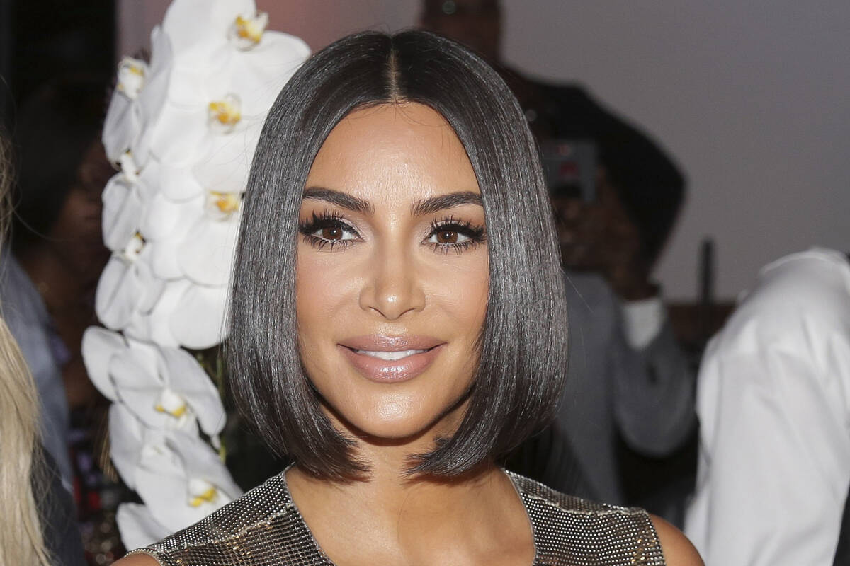 FILE - Kim Kardashian arrives to the Serena Williams fashion show during Fashion Week in New Yo ...