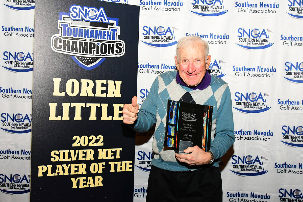Pegolf Loren Little, 81, dihormati oleh SNGA