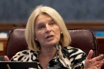 Assemblywoman Heidi Kasama, R-Las Vegas, in a meeting of the Assembly Committee on Growth and I ...