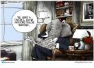 CARTOON: Running at the mouth