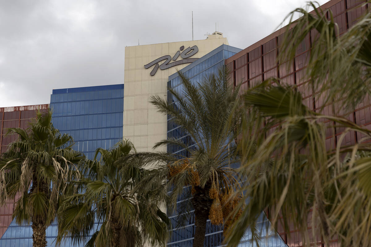 The Rio hotel-casino on Friday, Feb. 24, 2023, in Las Vegas. (Ellen Schmidt/Las Vegas Review-Jo ...