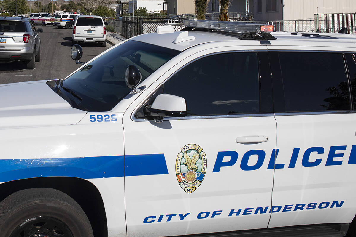 Henderson Police Department (Ellen Schmidt/Las Vegas Review-Journal)
