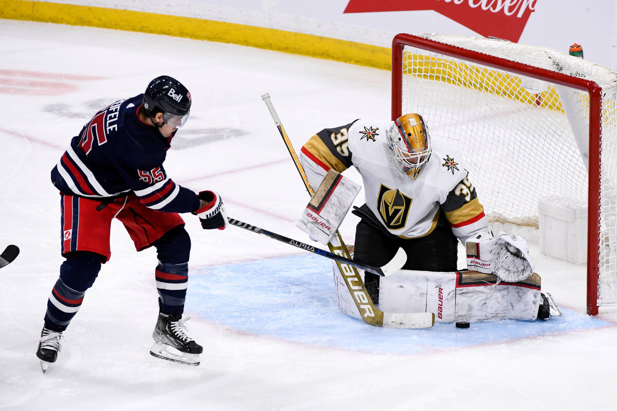Laurent Brossoit dari Golden Knights tampil mengesankan sebagai imbalan ke NHL