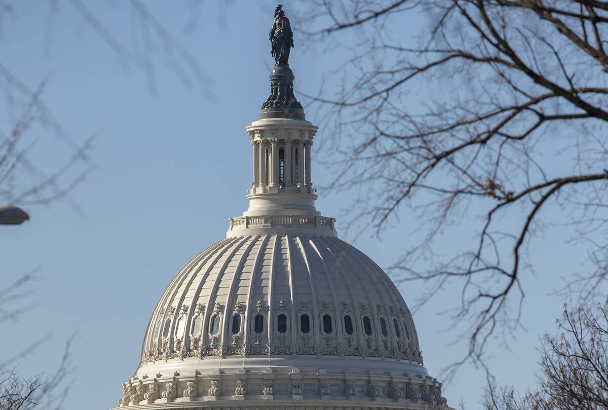 The Capitol is seen in Washington, Tuesday, Jan. 2, 2018. (AP Photo/J. Scott Applewhite)