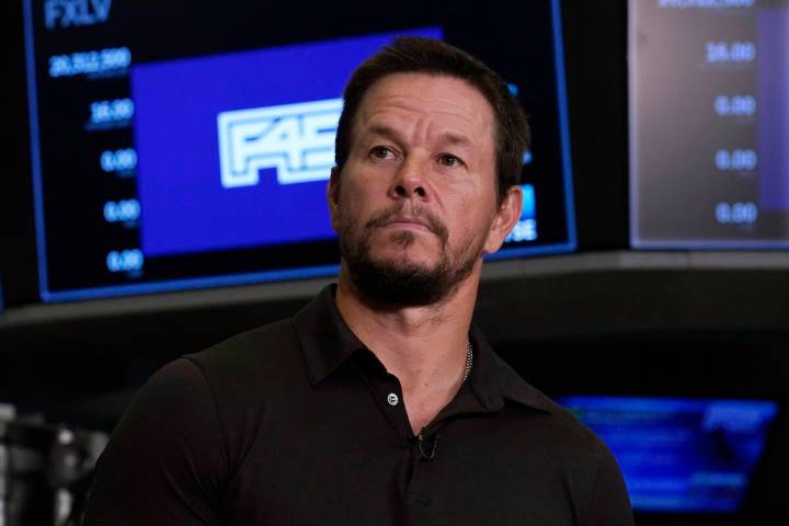 Actor Mark Wahlberg, who's been working on the action comedy "The Family Plan," spent about thr ...