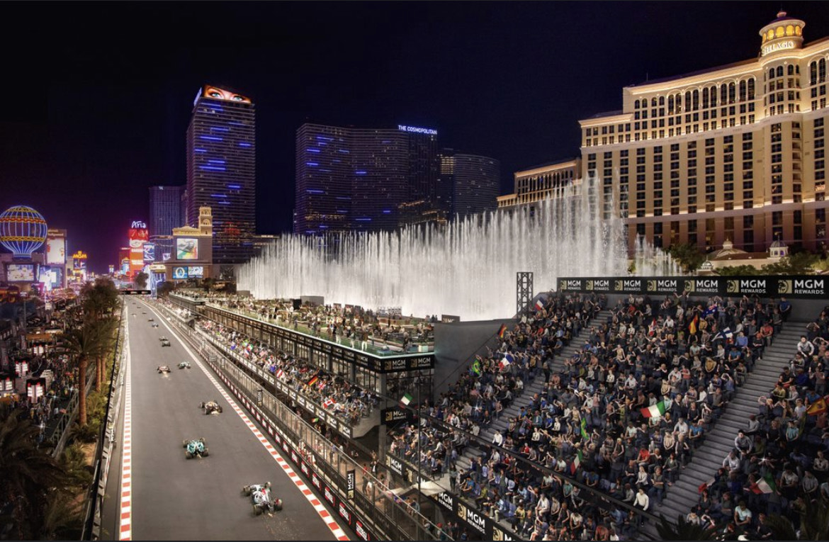 Penjualan tiket F1 Las Vegas Grand Prix Bellagio Fountain Club