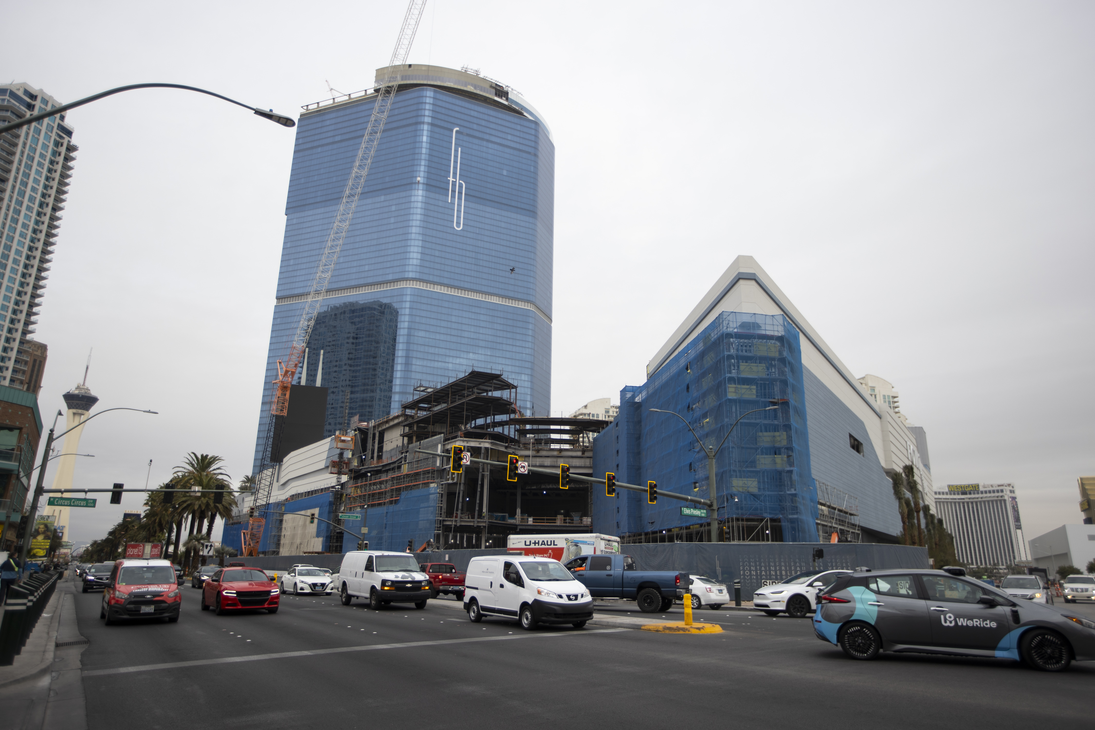 Fontainebleau di Las Vegas Strip adalah proyek hotel terbesar di AS