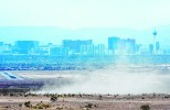 Las Vegas sees high winds again as new storm nears