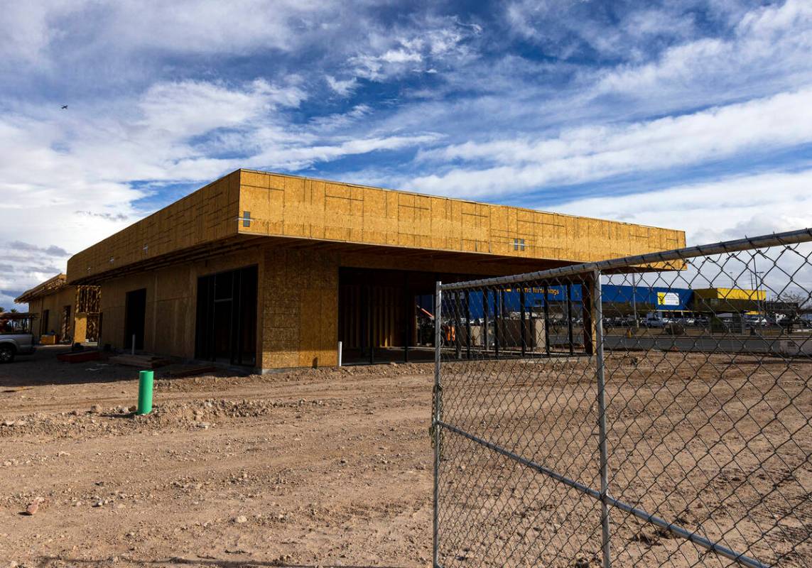 The construction site of The Bend, a long-planned retail complex by developer J Dapper at 8670 ...