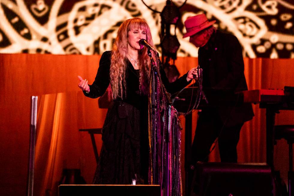 Stevie Nicks performs at the Bonnaroo Music and Arts Festival on Sunday, June 19, 2022 in Manch ...