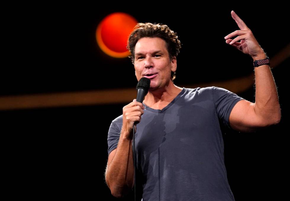 Comedian Dane Cook performs at the re-opening of the Laugh Factory comedy club, Thursday, May 6 ...