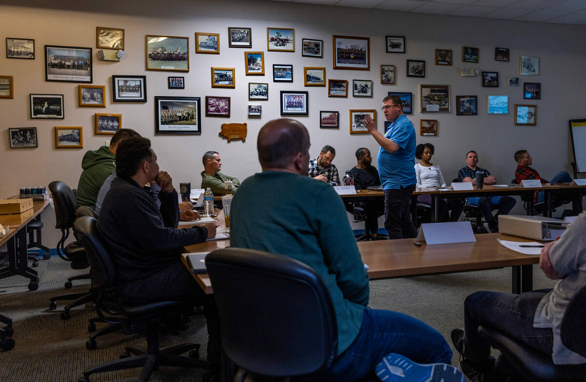 Metropolitan Police Department officer Mike Thiele speaks to the Advanced Roadside Impaired Dri ...