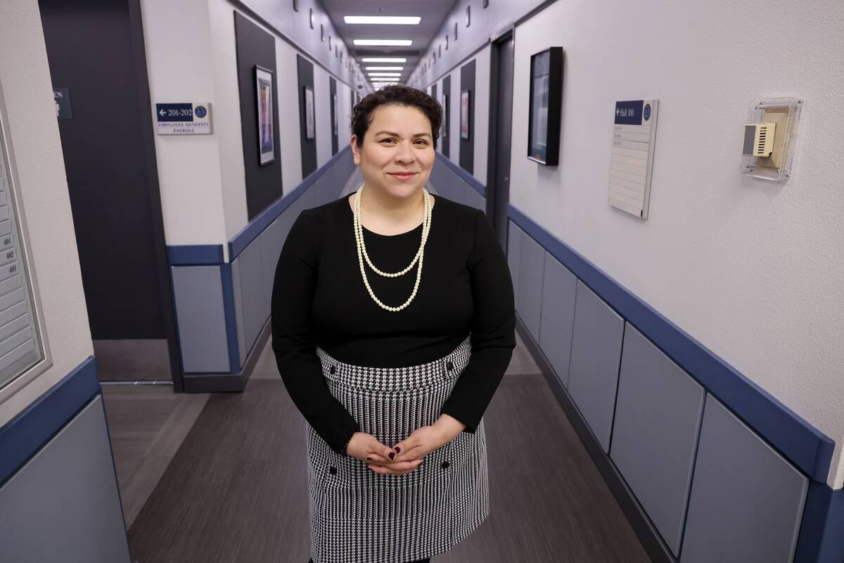 Evelyn Garcia Morales serves as Clark County School Board president ...