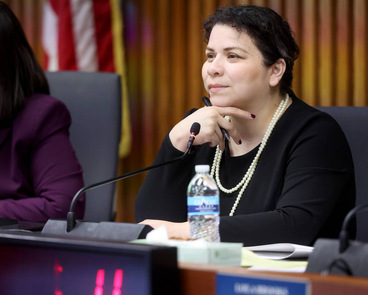 Evelyn Garcia Morales serves as Clark County School Board president ...