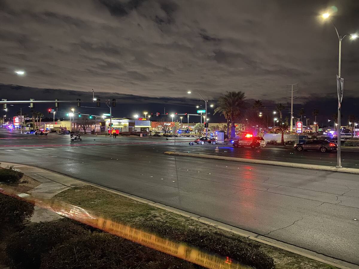 A police shooting was under investigation near West Sunset Road and North Stephanie Street on W ...