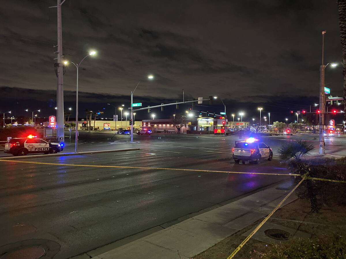 A police shooting was under investigation near West Sunset Road and North Stephanie Street on W ...