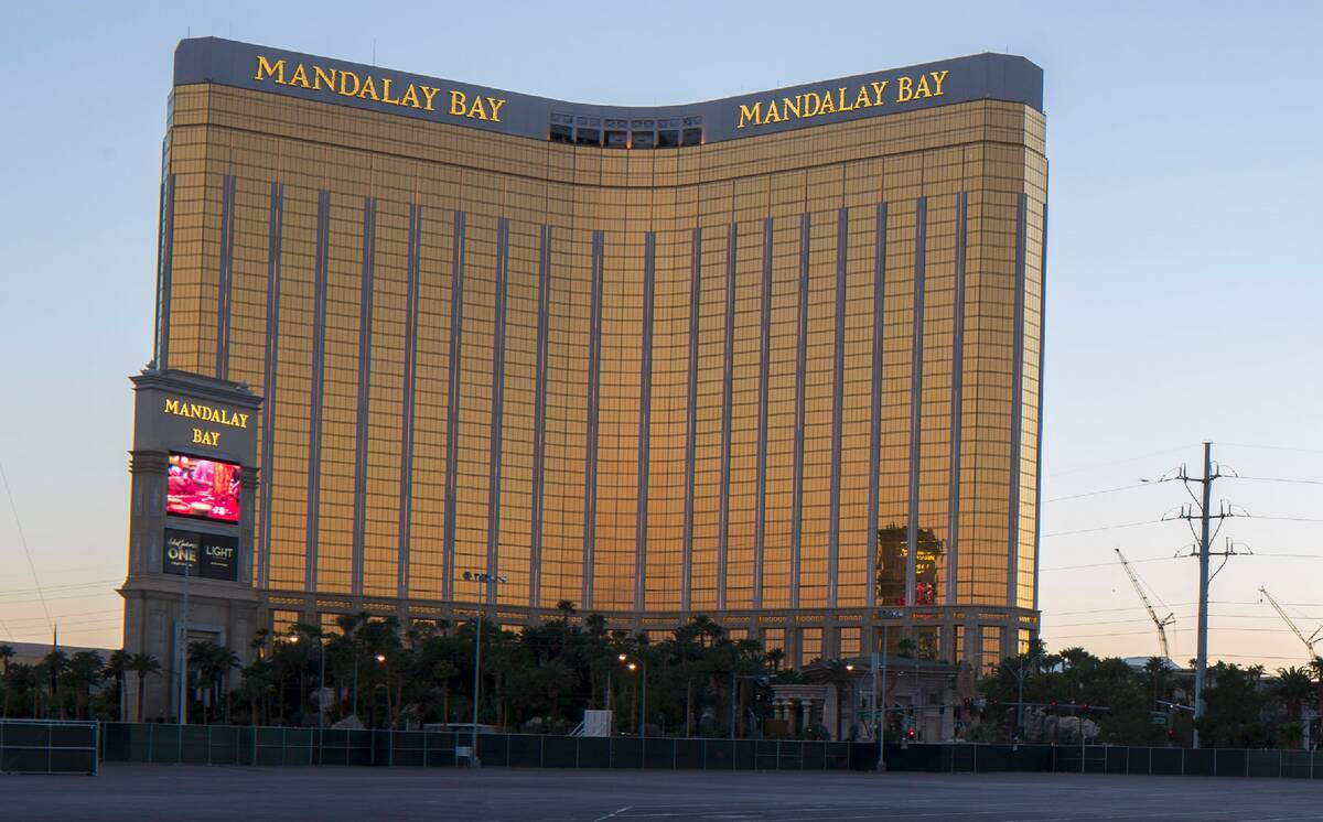 Two floors evacuated following reports of fire inside Mandalay Bay