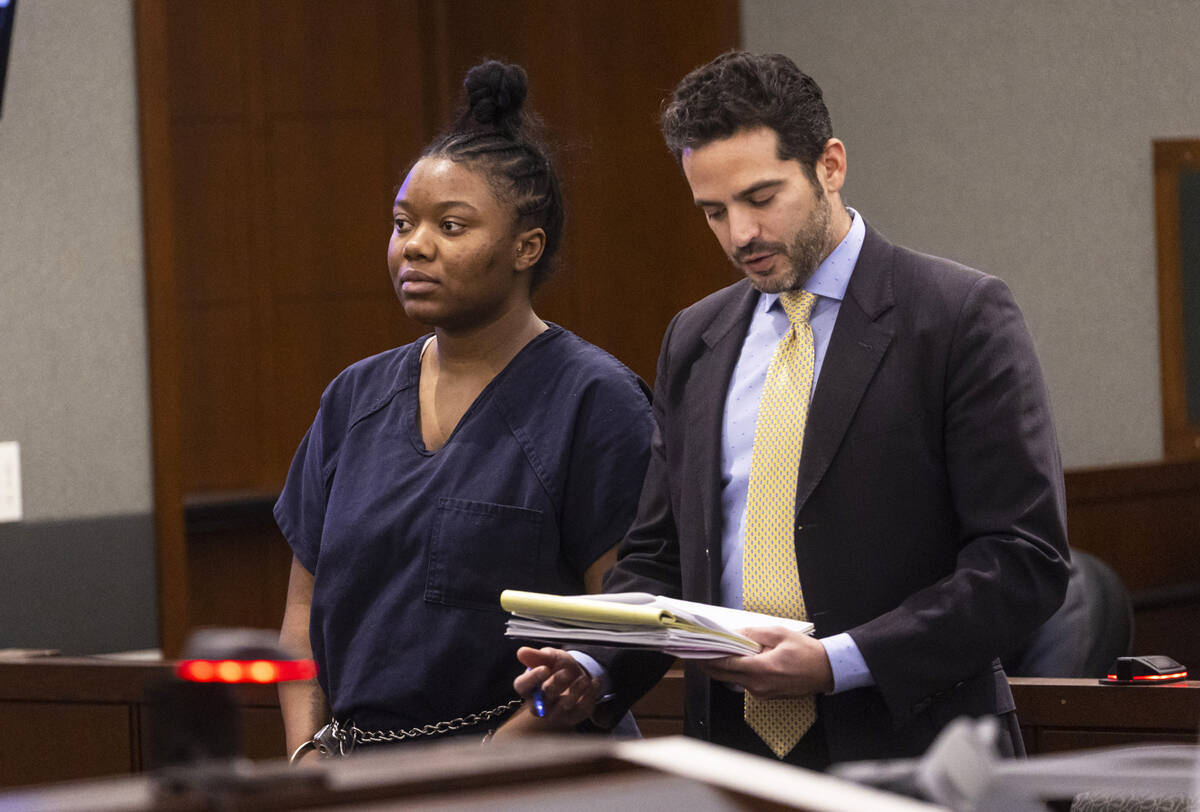 Kemaya Taylor, who pled guilty but mentally ill in the death of her 5-year-old daughter, stands ...