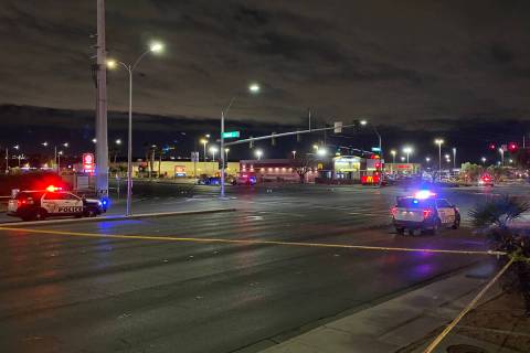A police shooting was under investigation near West Sunset Road and North Stephanie Street on W ...