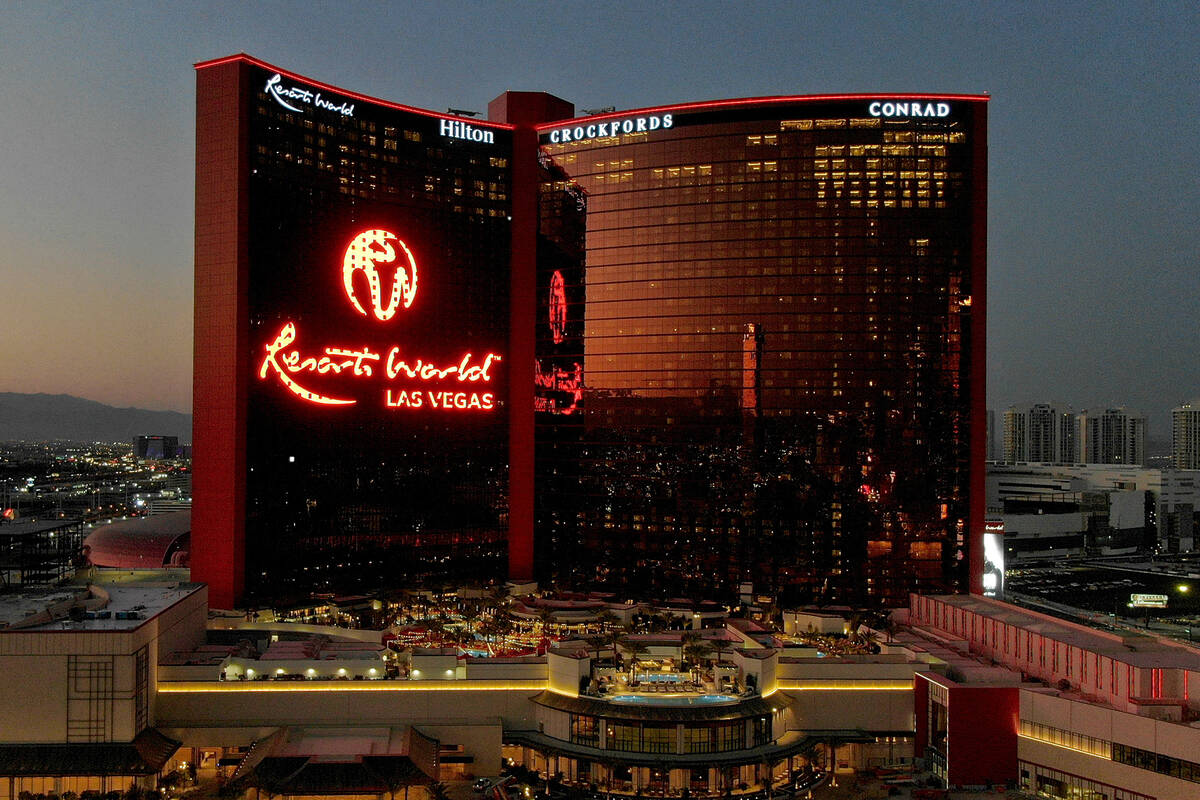 Resorts World Las Vegas reported its strongest financial quarter since the property’s opening ...
