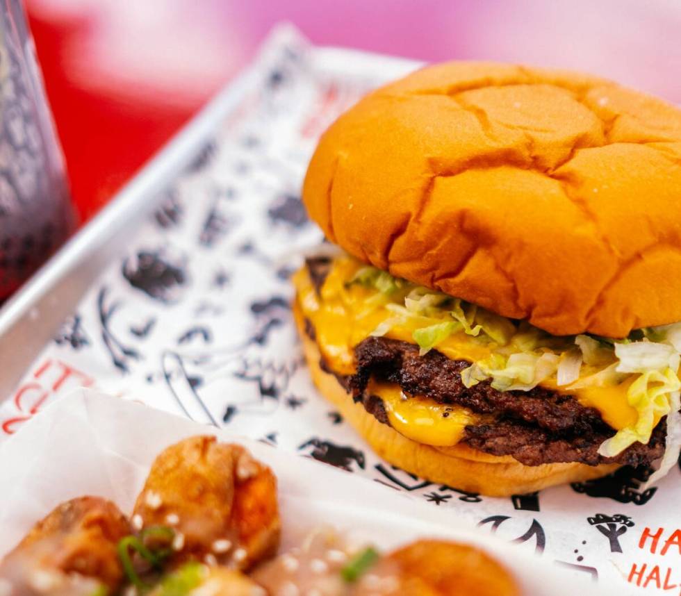 Half Bird Chicken & Beer in Chinatown Las Vegas just added its first burger, the Smashburger, t ...