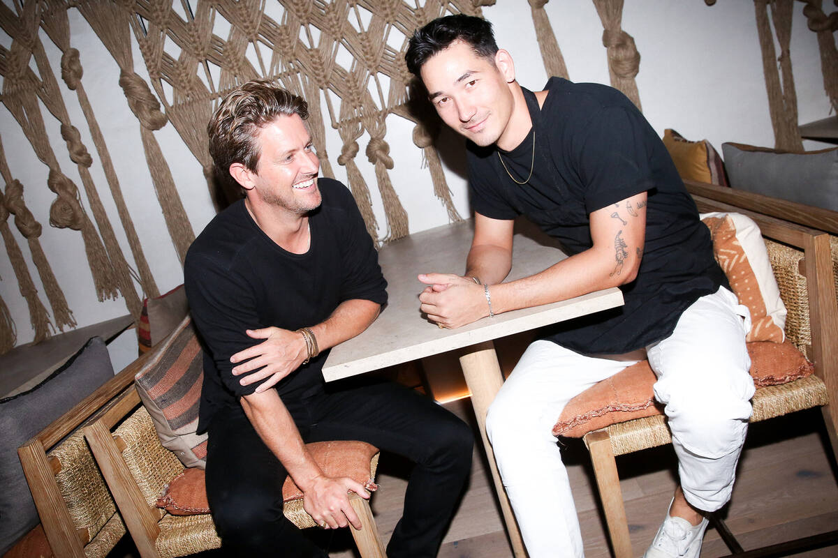 Nick Mathers, left, restaurateur-owner, and Thomas Lim, culinary director, of Wish You Were Her ...